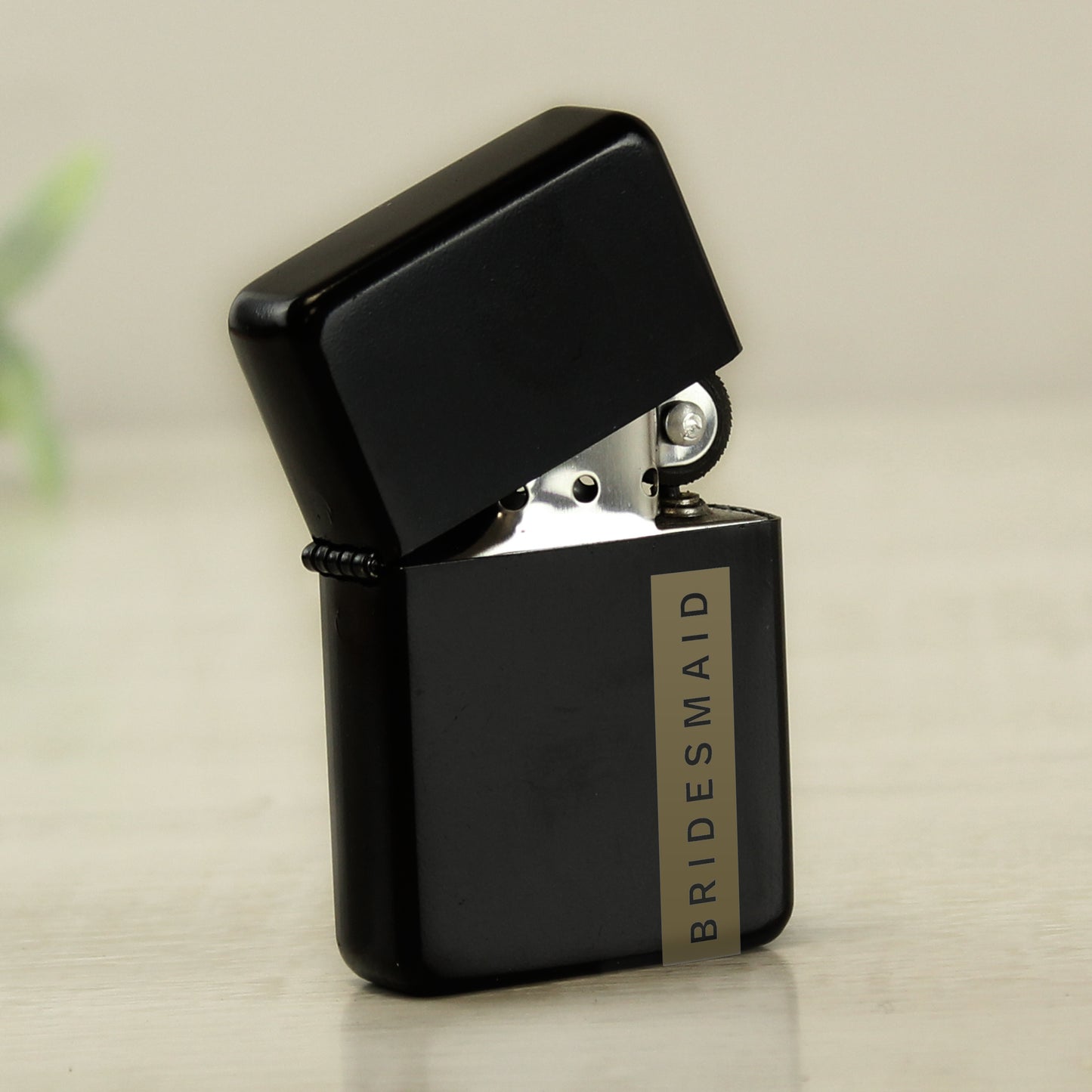 Personalised Name Only Black Lighter - image 8