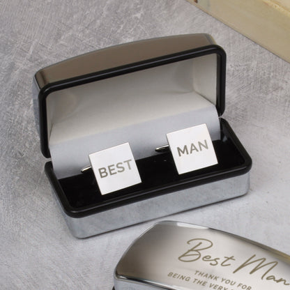 Personalised Cufflinks and Cufflink Box – Birthday Father's Day Gift for Him - image 3