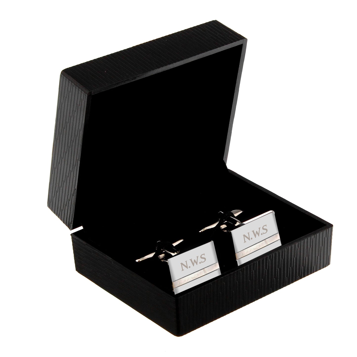 Personalised Mother of Pearl Cufflinks - image 4