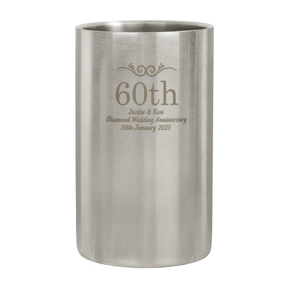 Personalised Number Frame Wine Cooler - image 5