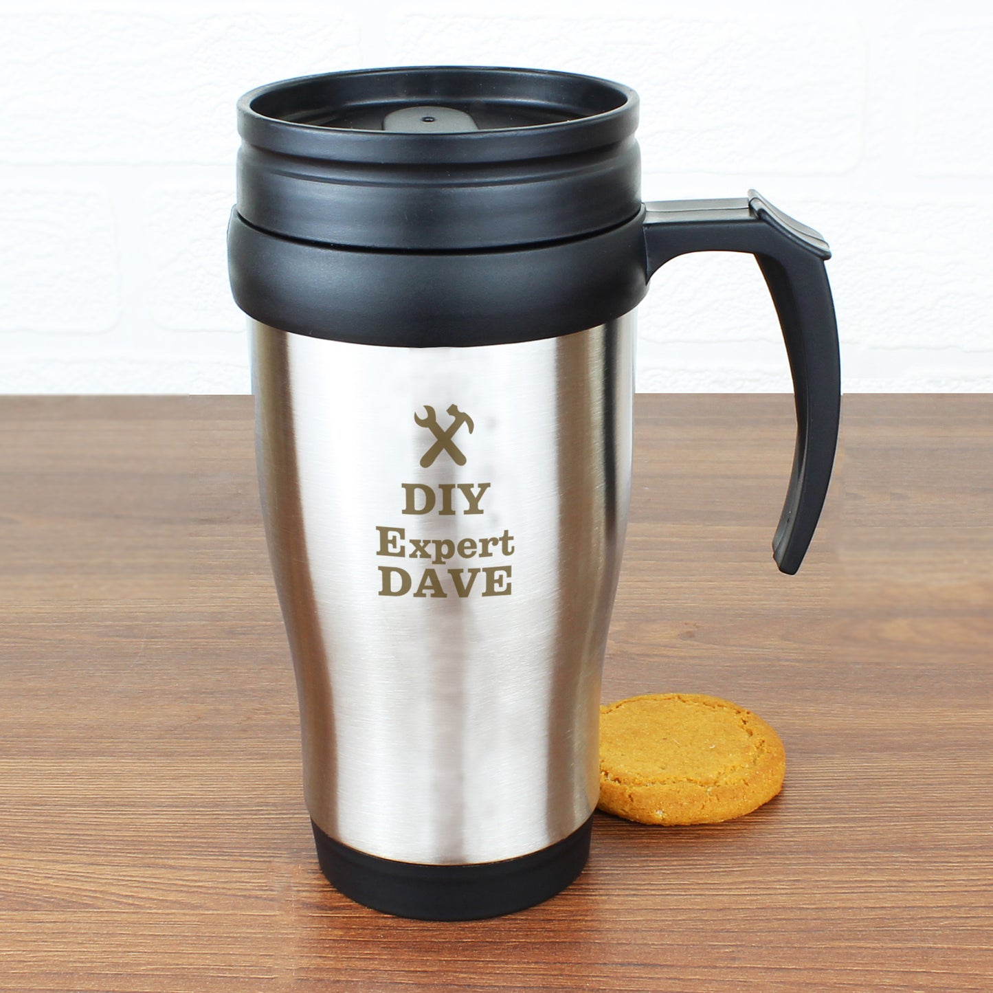 Personalised Man At Work Travel Mug from Heartfelt Gifts