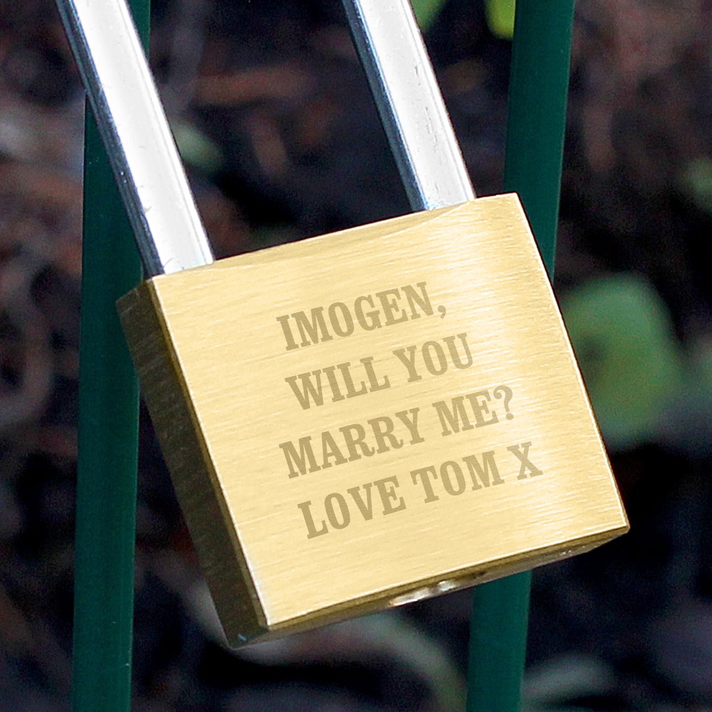 Personalised Any Message Padlock - image 6
