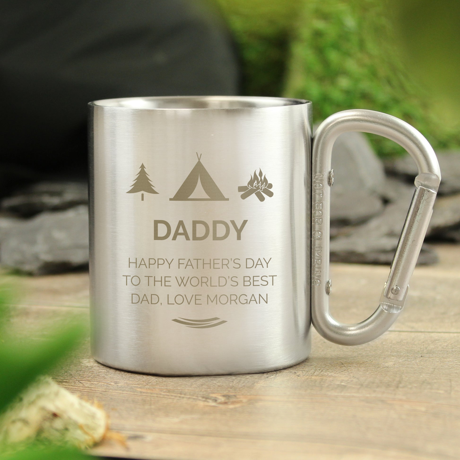 Personalised 'Wilderness Wanderer' Stainless Steel Mug - image 3