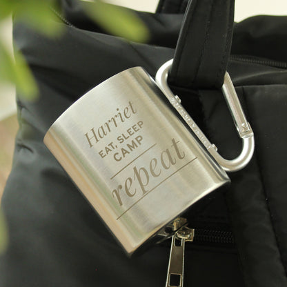 Personalised 'Any Message' Stainless Steel Mug - image 5
