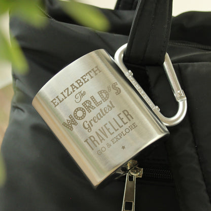 Personalised 'The World's Greatest' Stainless Steel Mug - image 4