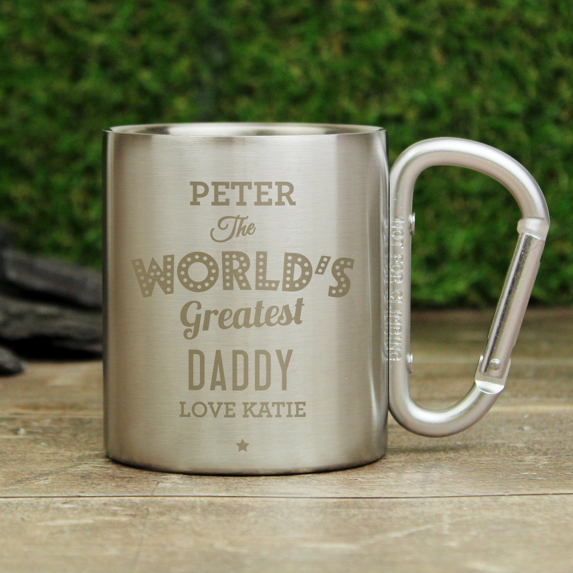 Personalised 'The World's Greatest' Stainless Steel Mug - image 5