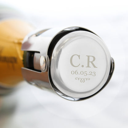 Personalised Monogram Bottle Stopper from Heartfelt Gifts