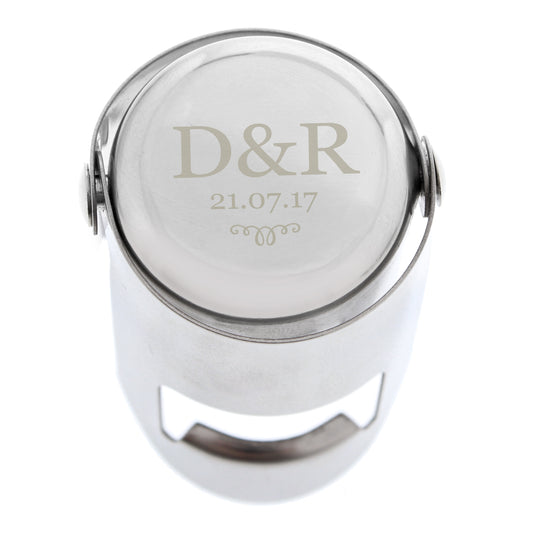 Personalised Monogram Bottle Stopper - image 2