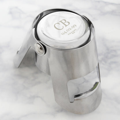 Personalised Monogram Bottle Stopper - image 3