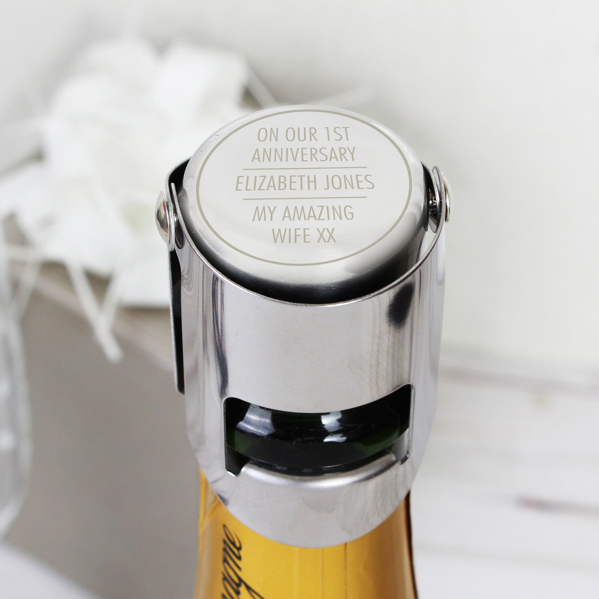 Personalised Classic Bottle Stopper - image 4