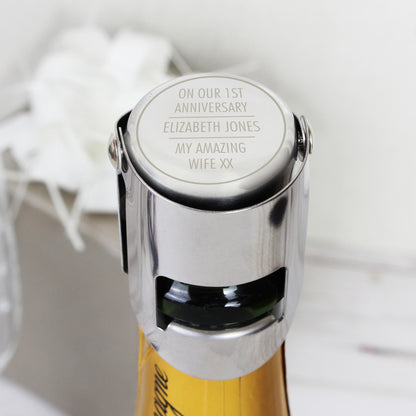 Personalised Classic Bottle Stopper - image 4