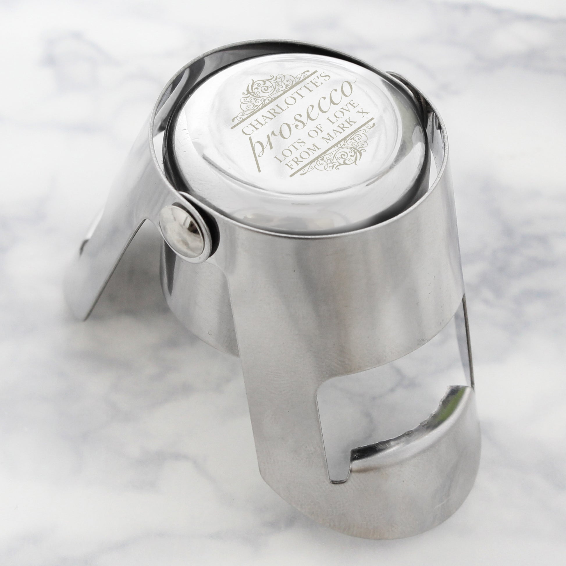 Personalised Prosecco Bottle Stopper - image 3