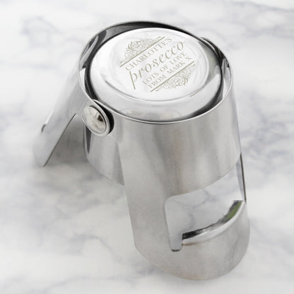 Personalised Prosecco Bottle Stopper - image 3