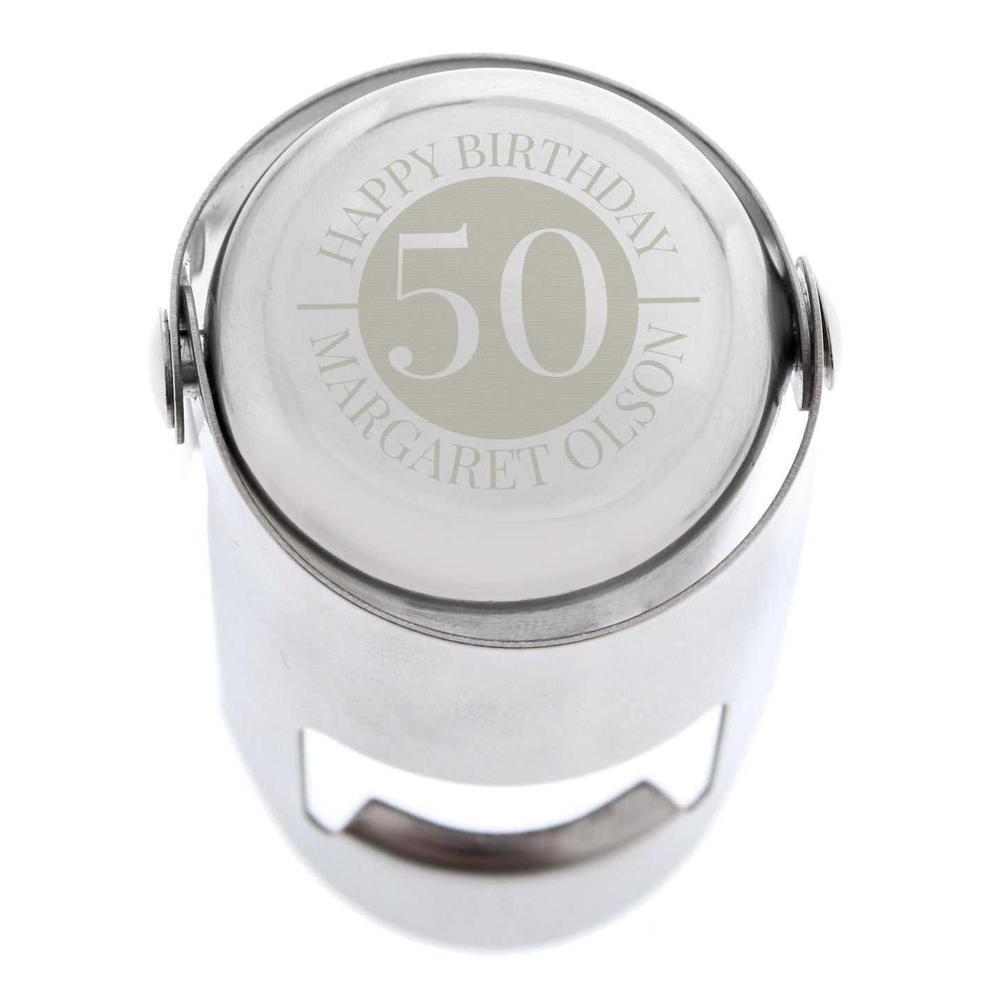 Personalised Big Number Bottle Stopper - image 2