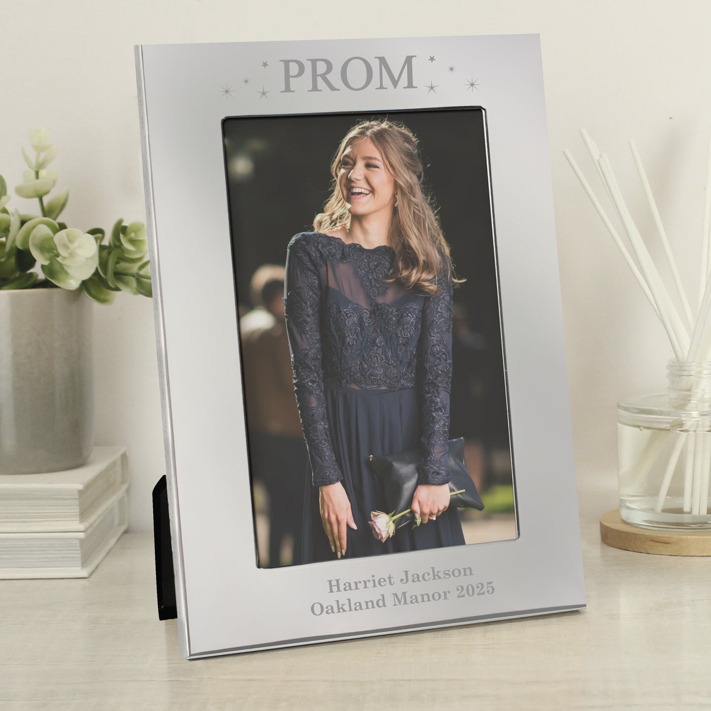 Personalised Prom Night 6x4 Silver Photo Frame from Heartfelt Gifts