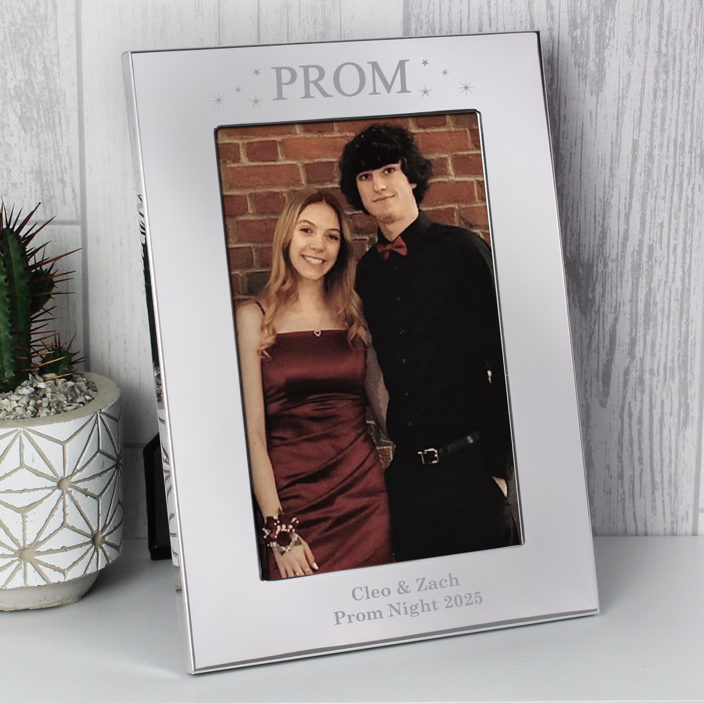 Personalised Prom Night 6x4 Silver Photo Frame - image 3