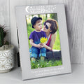 Personalised To the Moon and Back... 6x4 Silver Photo Frame from Heartfelt Gifts