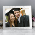 Personalised 10x8 Landscape Silver Photo Frame from Heartfelt Gifts