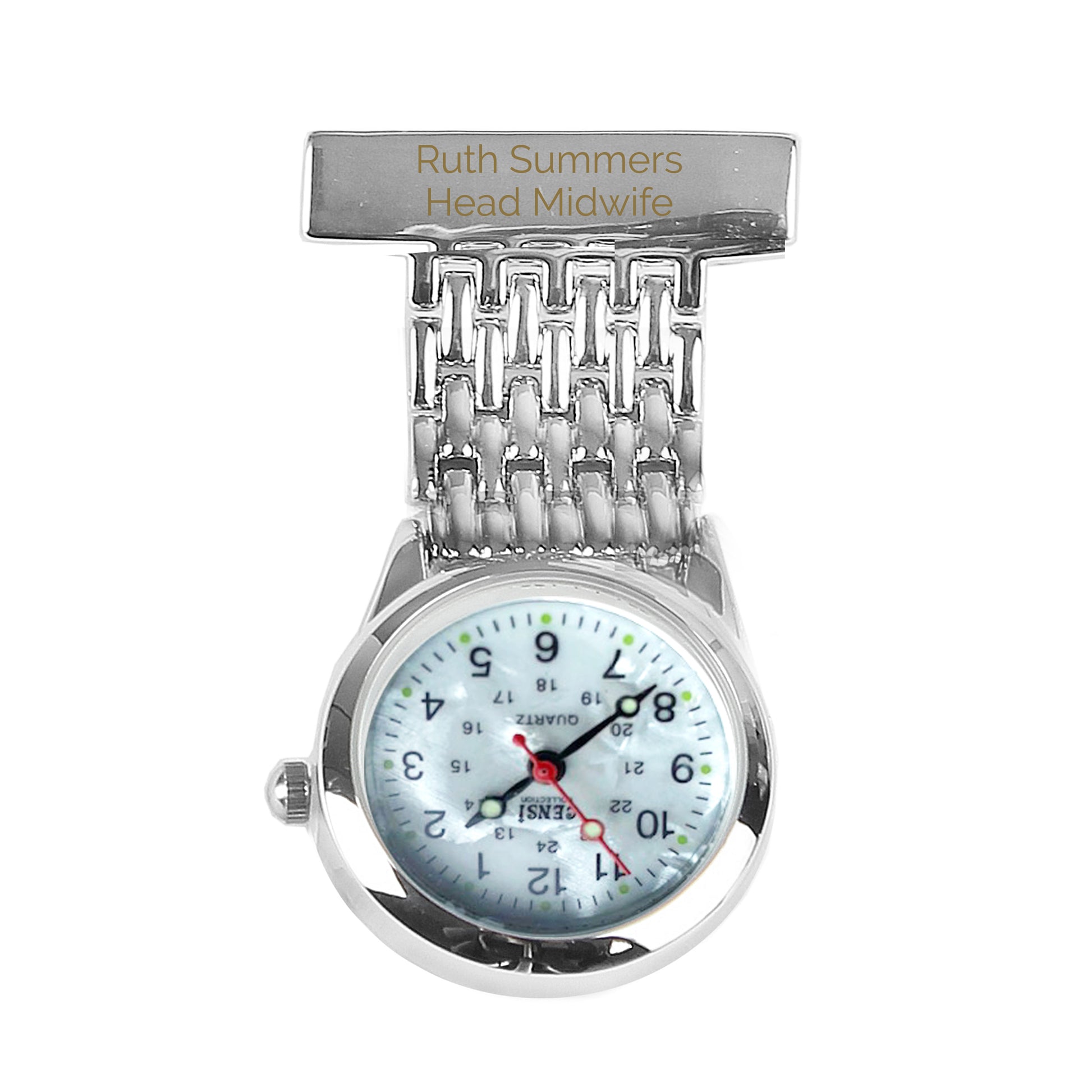 Personalised Nurse's Fob Watch - image 2