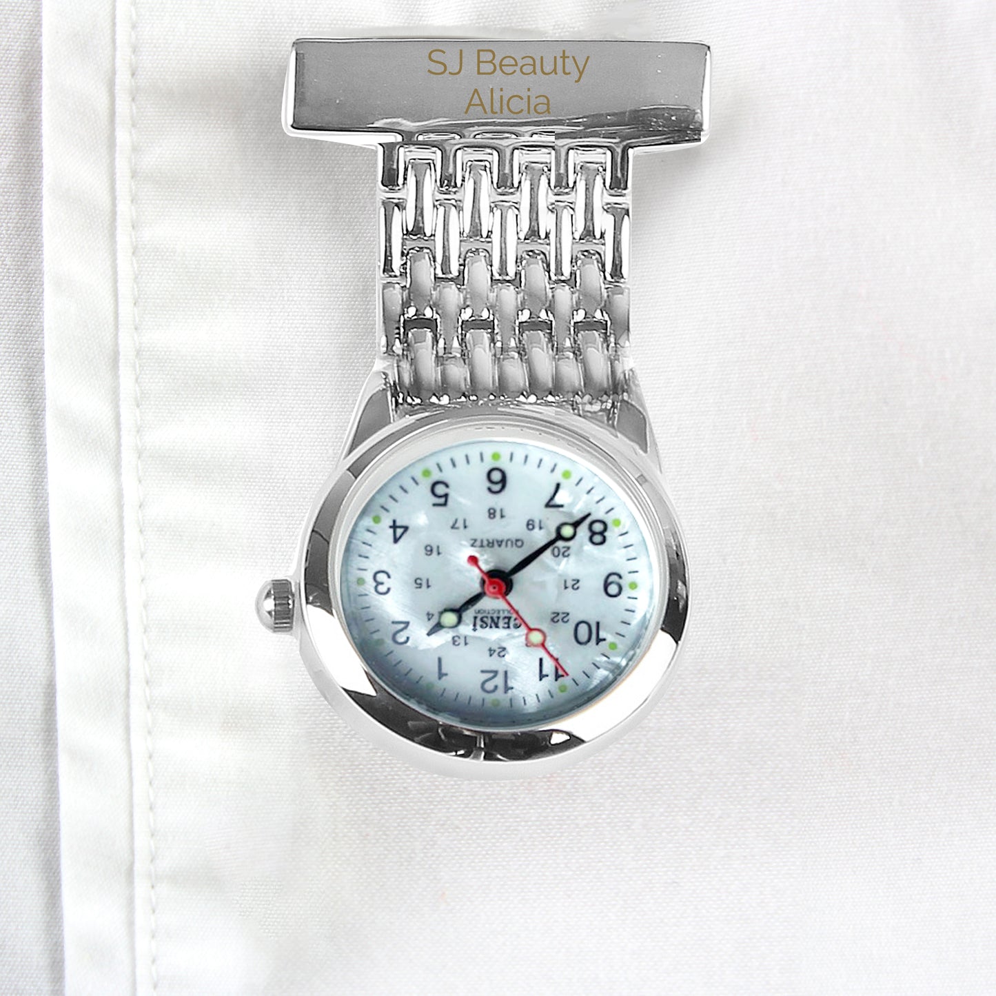 Personalised Nurse's Fob Watch - image 3