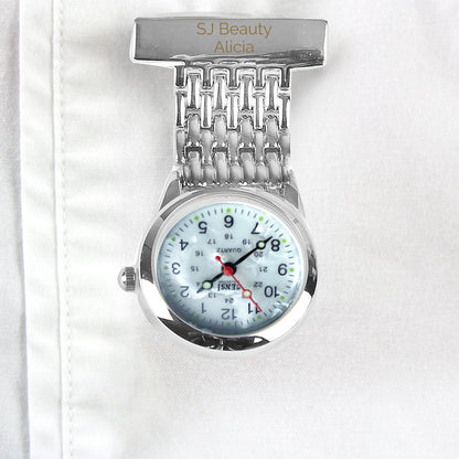 Personalised Nurse's Fob Watch - image 3