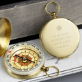 Personalised Free Text Keepsake Compass from Heartfelt Gifts