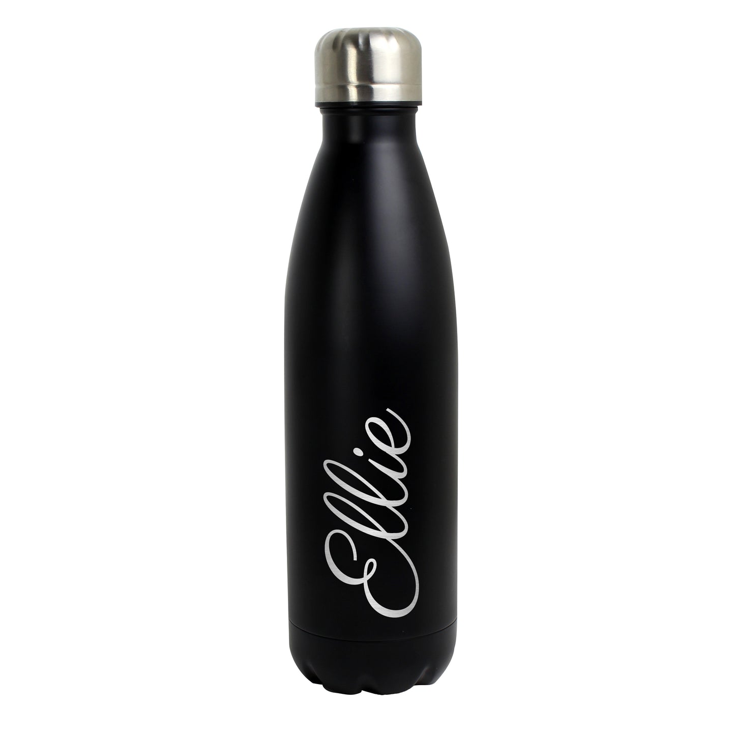 Personalised Black Metal Insulated Drinks Bottle - image 2