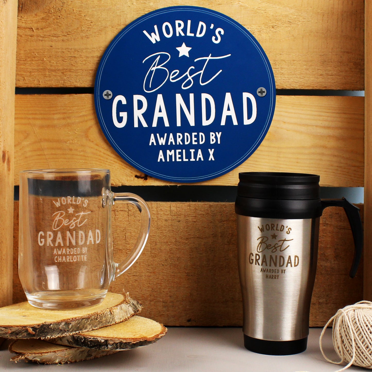 Personalised 'Worlds Best' Travel Mug - image 5