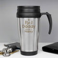 Personalised No.1 Daddy Travel Mug from Heartfelt Gifts