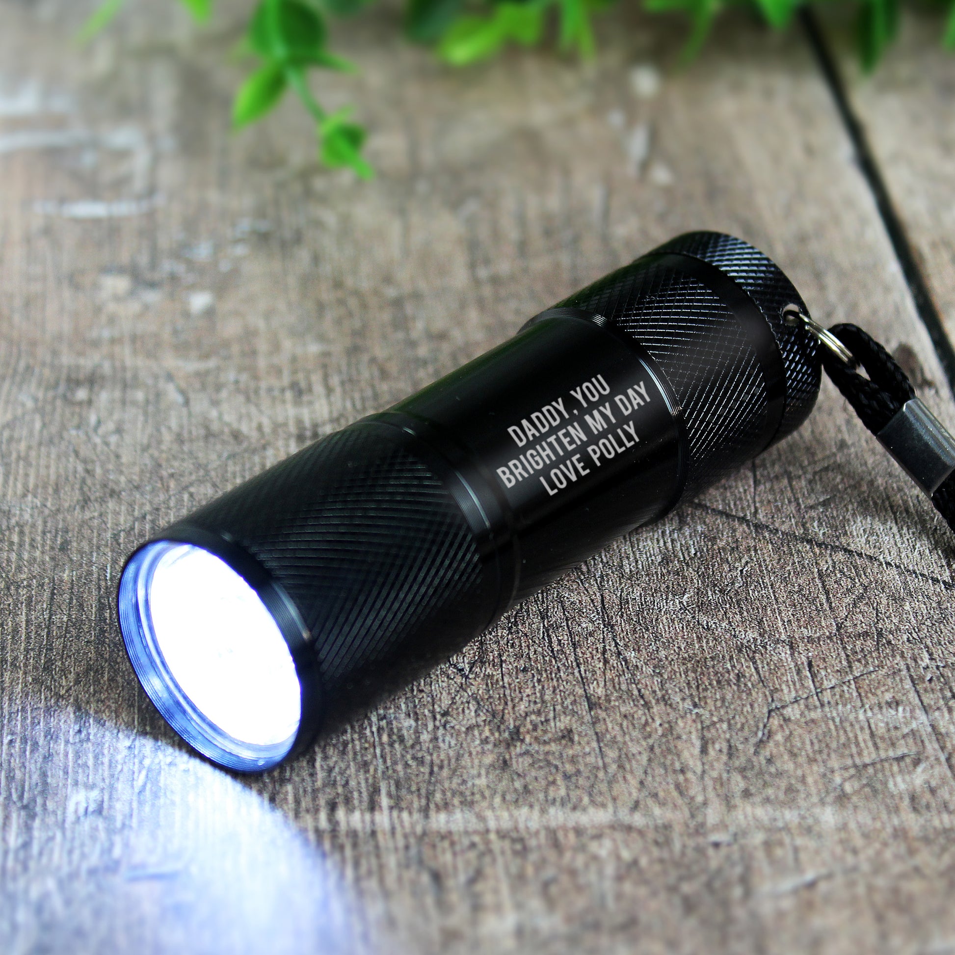 Personalised Free Text Mini Torch from Heartfelt Gifts