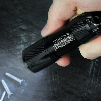Personalised Free Text Mini Torch - image 2