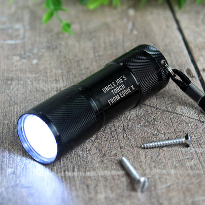 Personalised Free Text Mini Torch - image 4