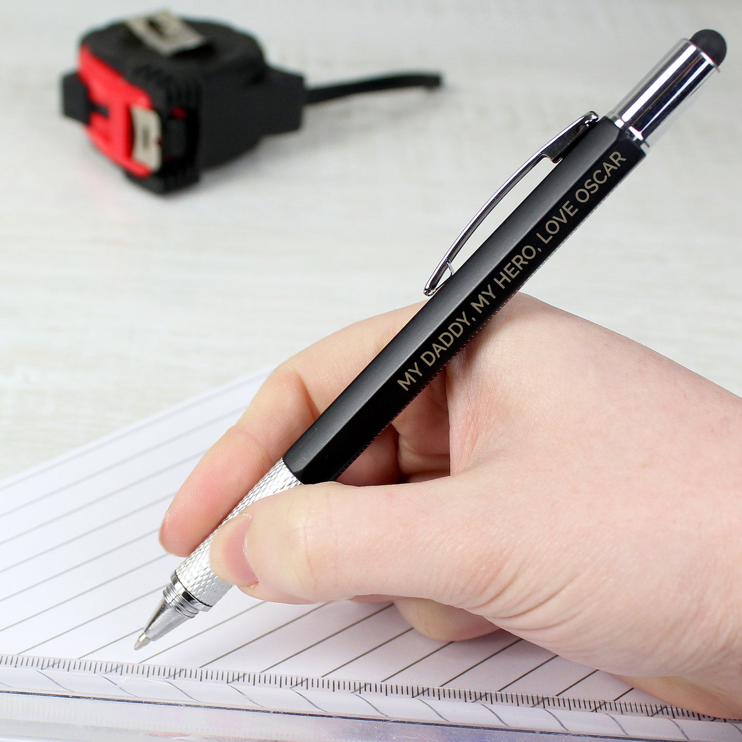 Personalised Free Text Multi Tool Pen from Heartfelt Gifts