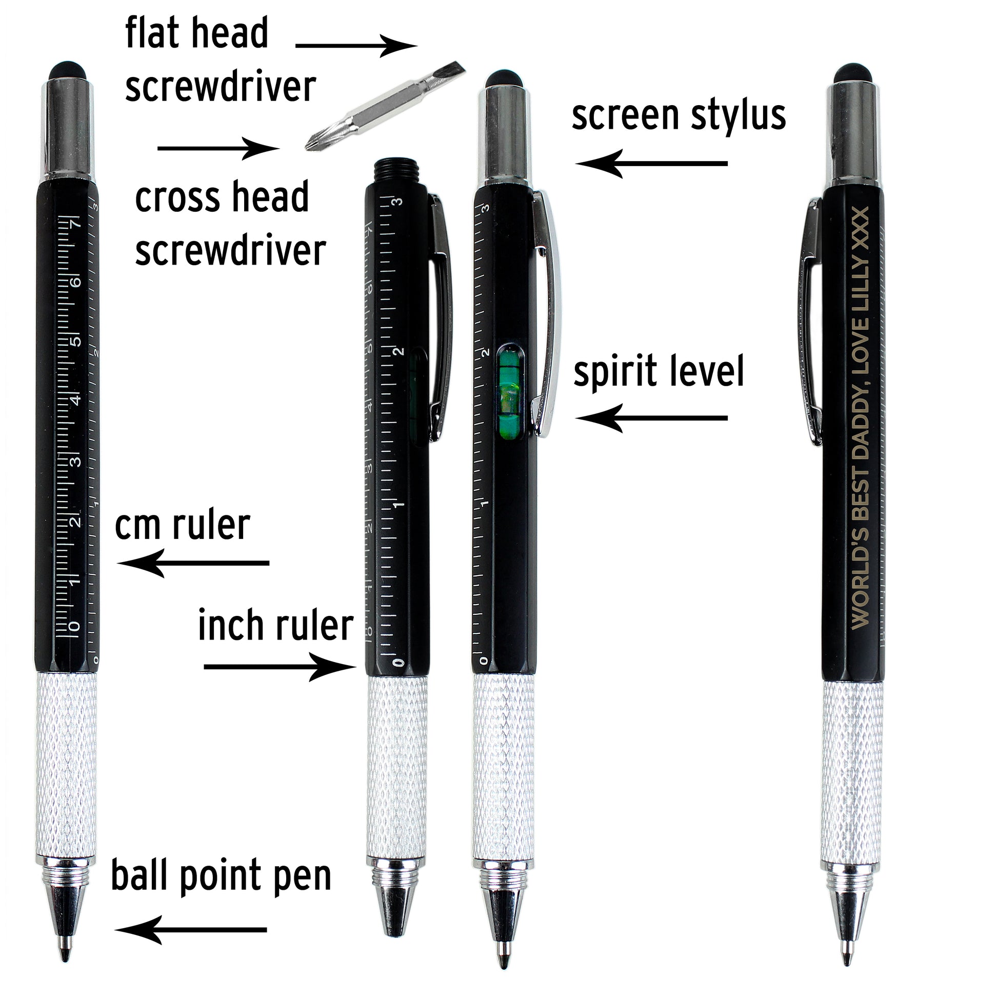 Personalised Free Text Multi Tool Pen - image 6