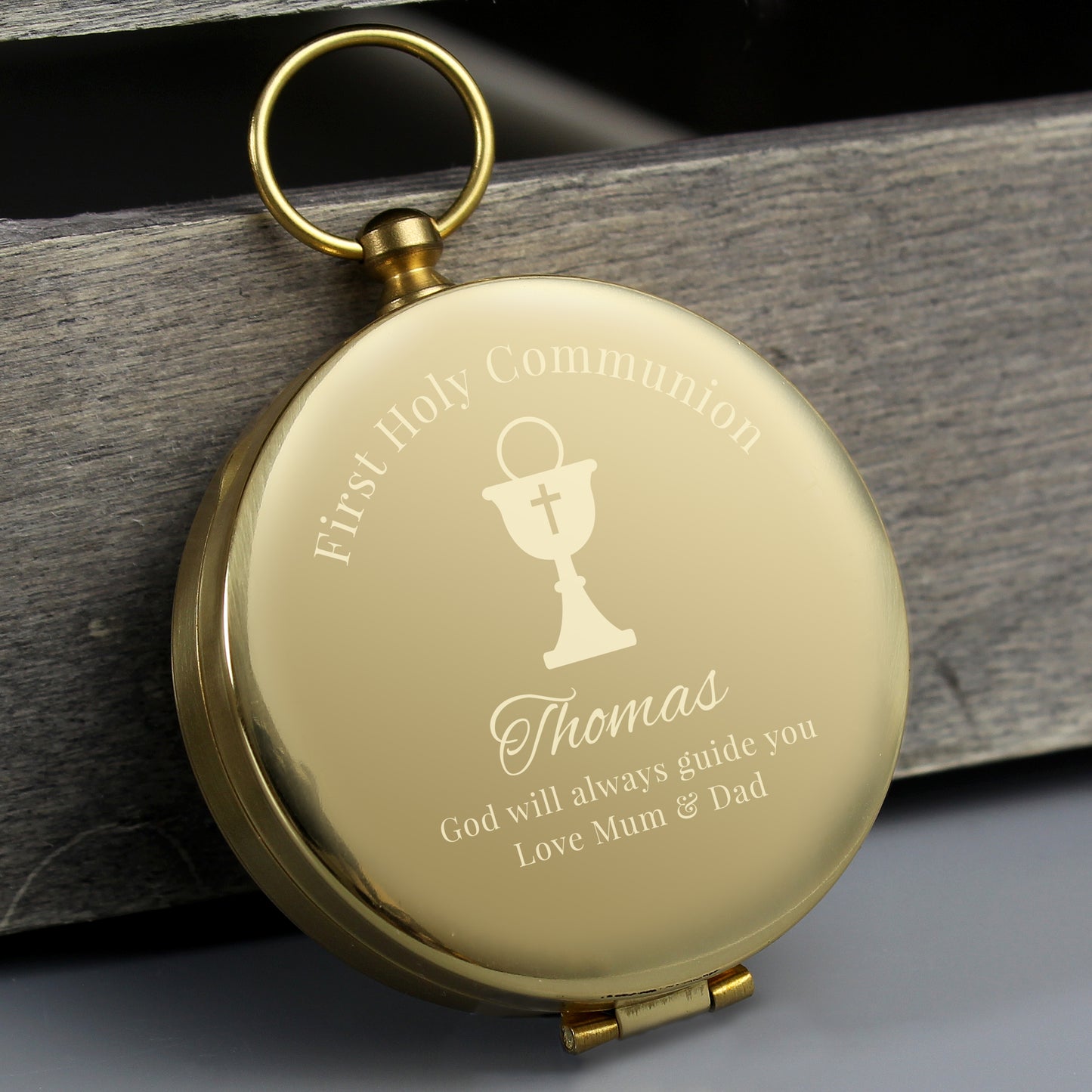Personalised First Holy Communion Compass from Heartfelt Gifts