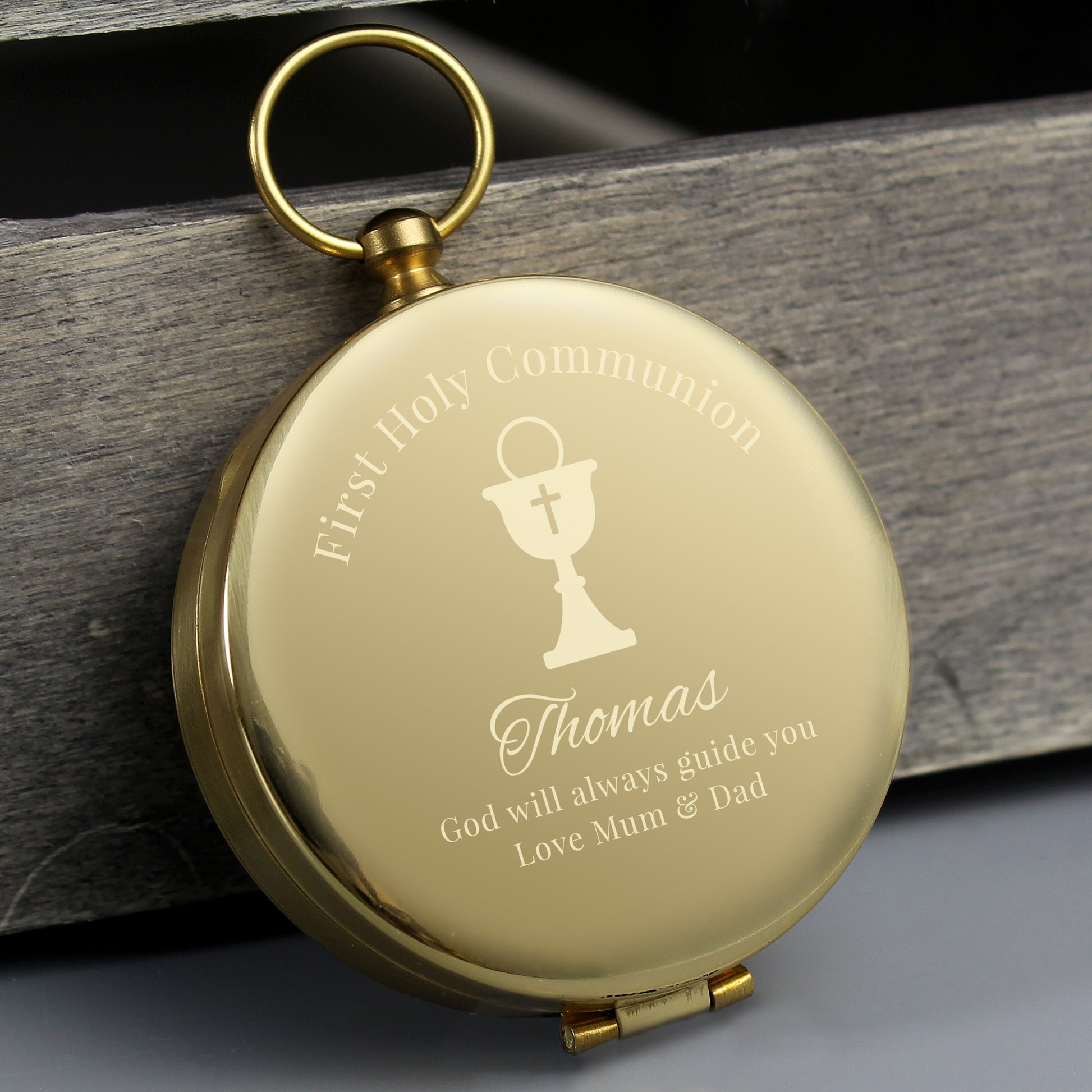 Personalised First Holy Communion Compass from Heartfelt Gifts