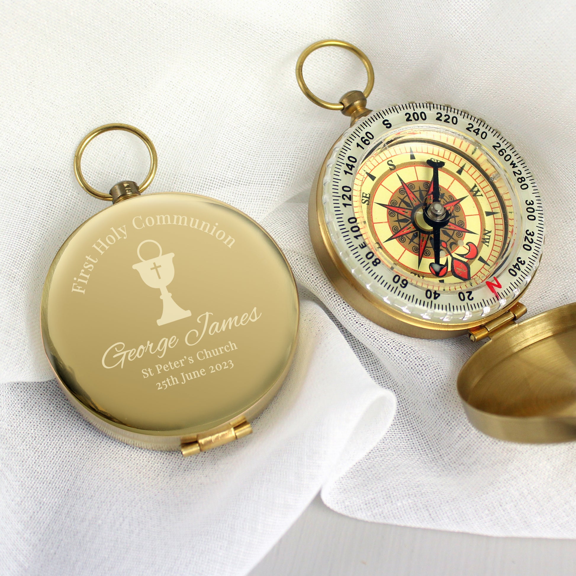 Personalised First Holy Communion Compass - image 2