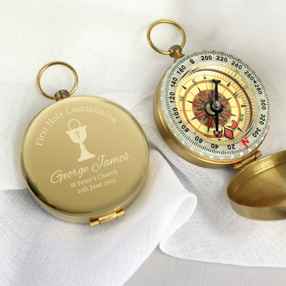 Personalised First Holy Communion Compass - image 2