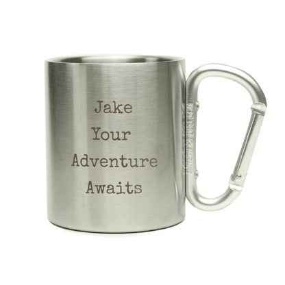 Personalised Free Text Metal Mug - image 5