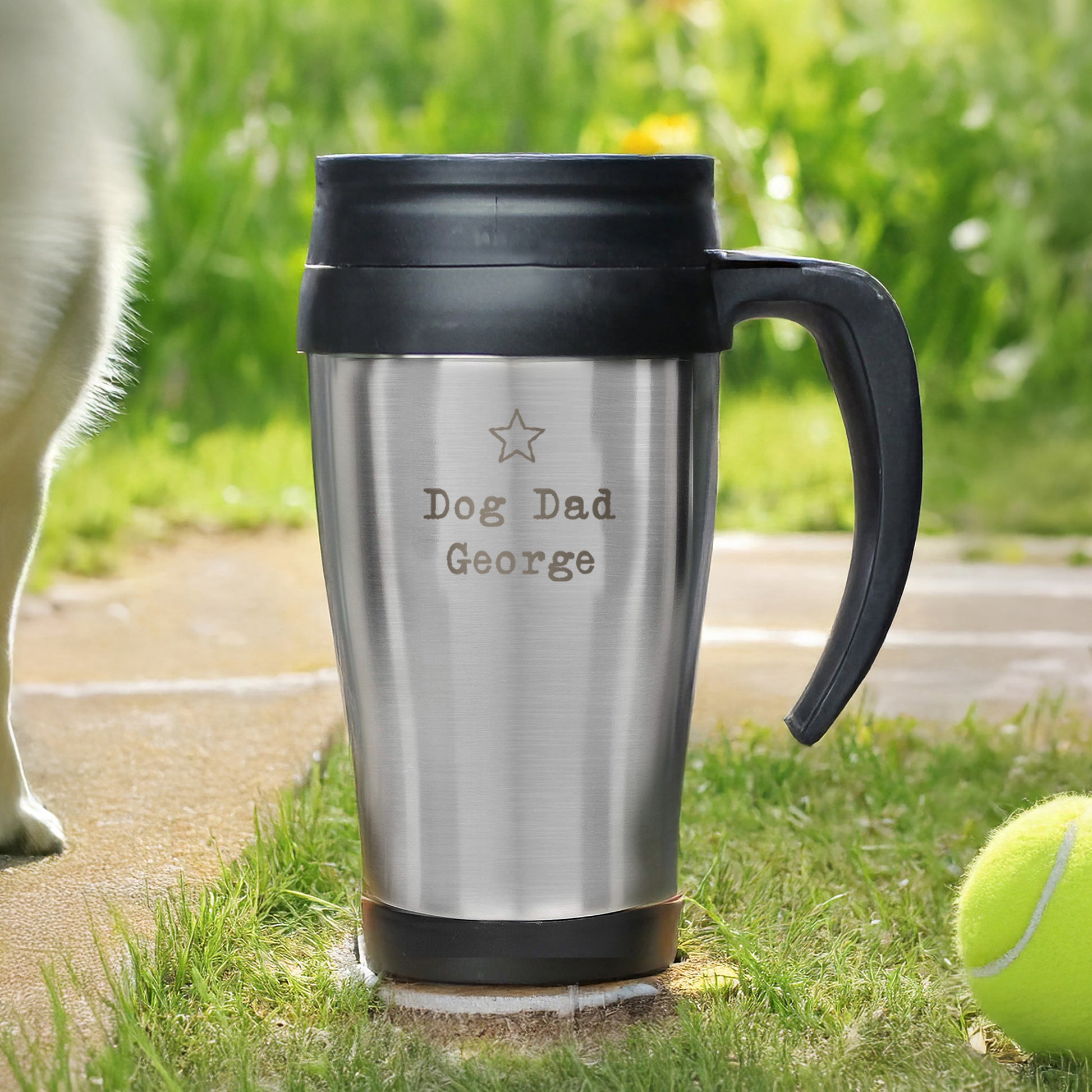 Personalised Star Metal Travel Mug – Insulated Hot & Cold Birthday Gift - image 2