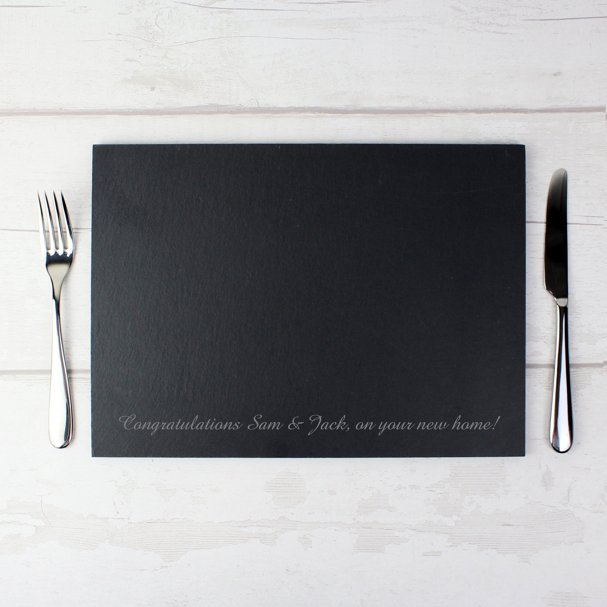 Personalised Engraved Slate Placemat - image 3