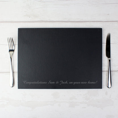 Personalised Engraved Slate Placemat - image 3