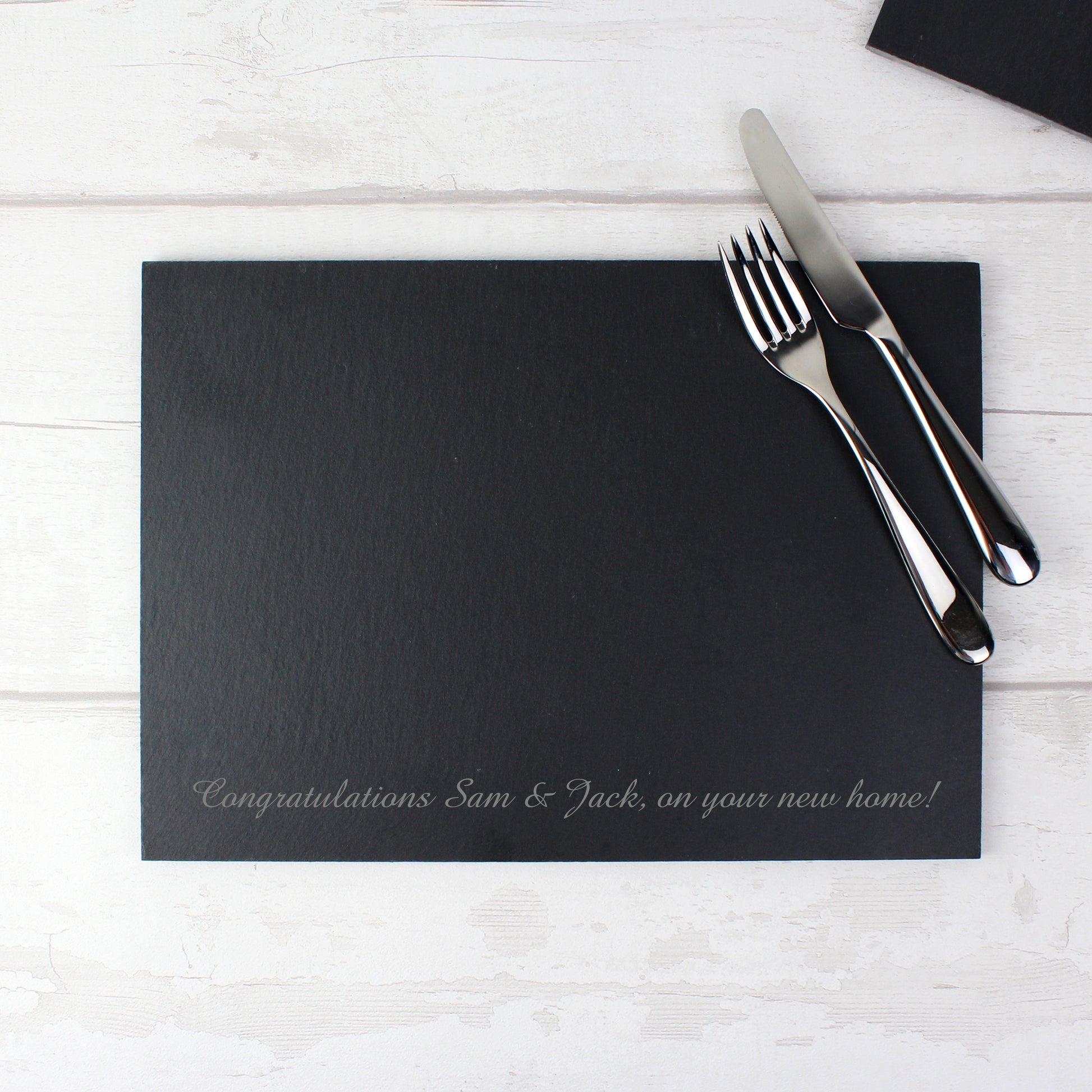 Personalised Engraved Slate Placemat - image 5