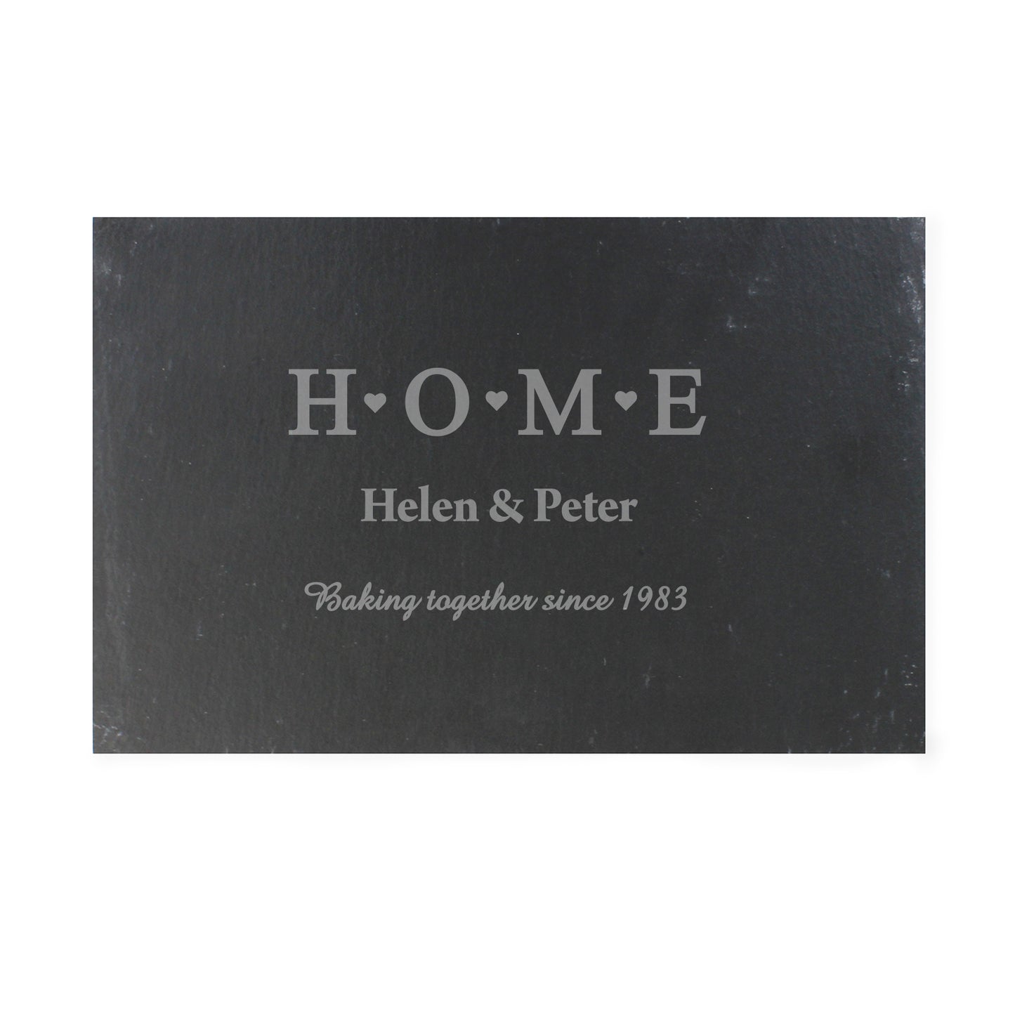 Personalised HOME Slate Rectangle Placemat - image 2