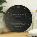 Personalised Kitchen Slate Clock from Heartfelt Gifts