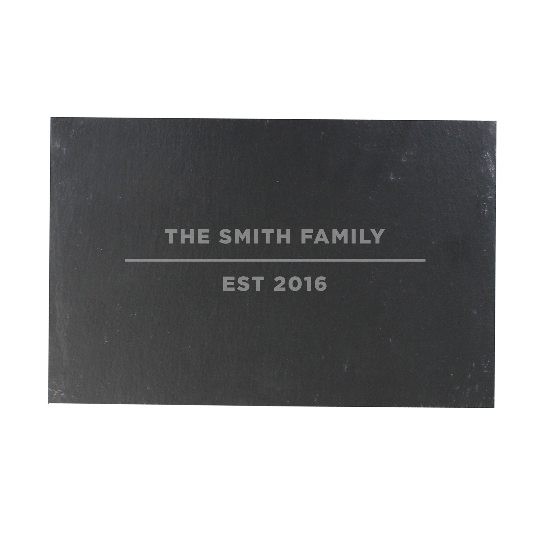 Personalised Classic Slate Rectangle Placemat - image 2
