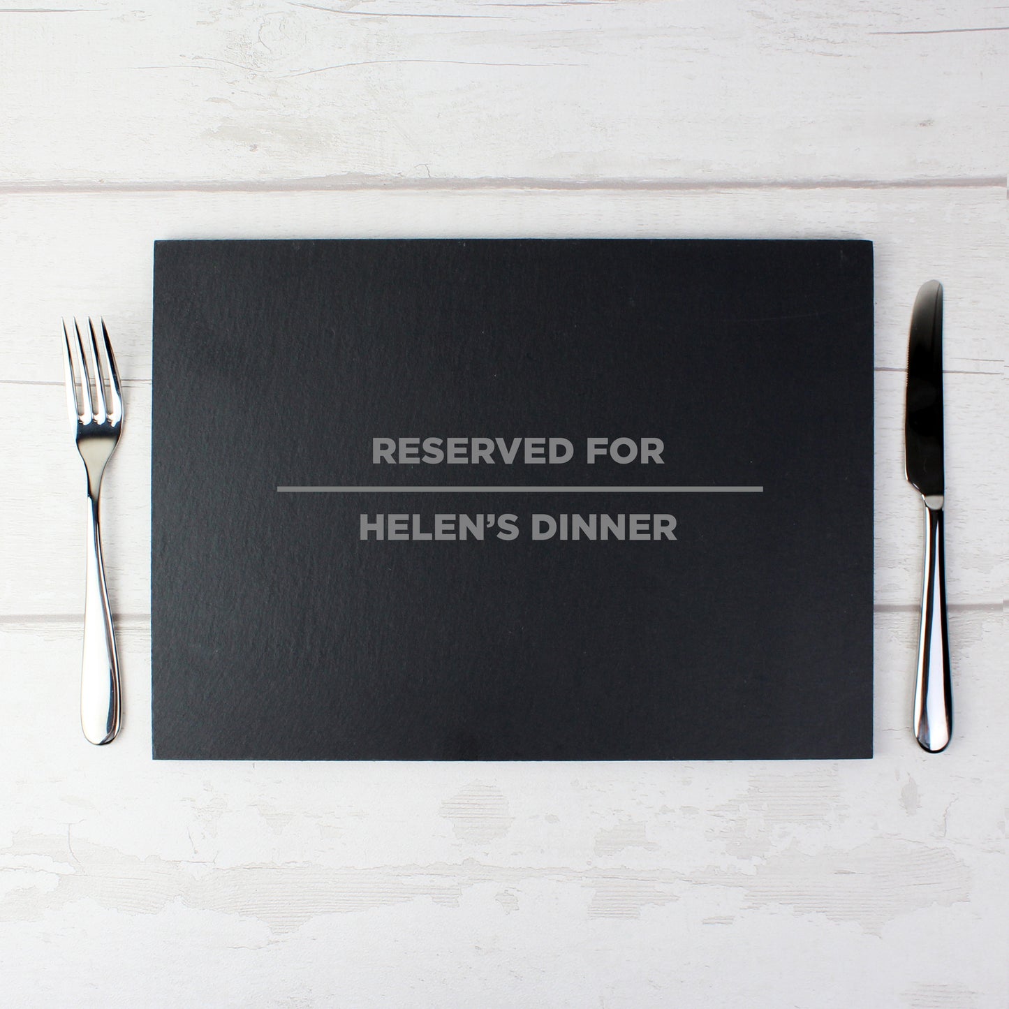 Personalised Classic Slate Rectangle Placemat - image 5