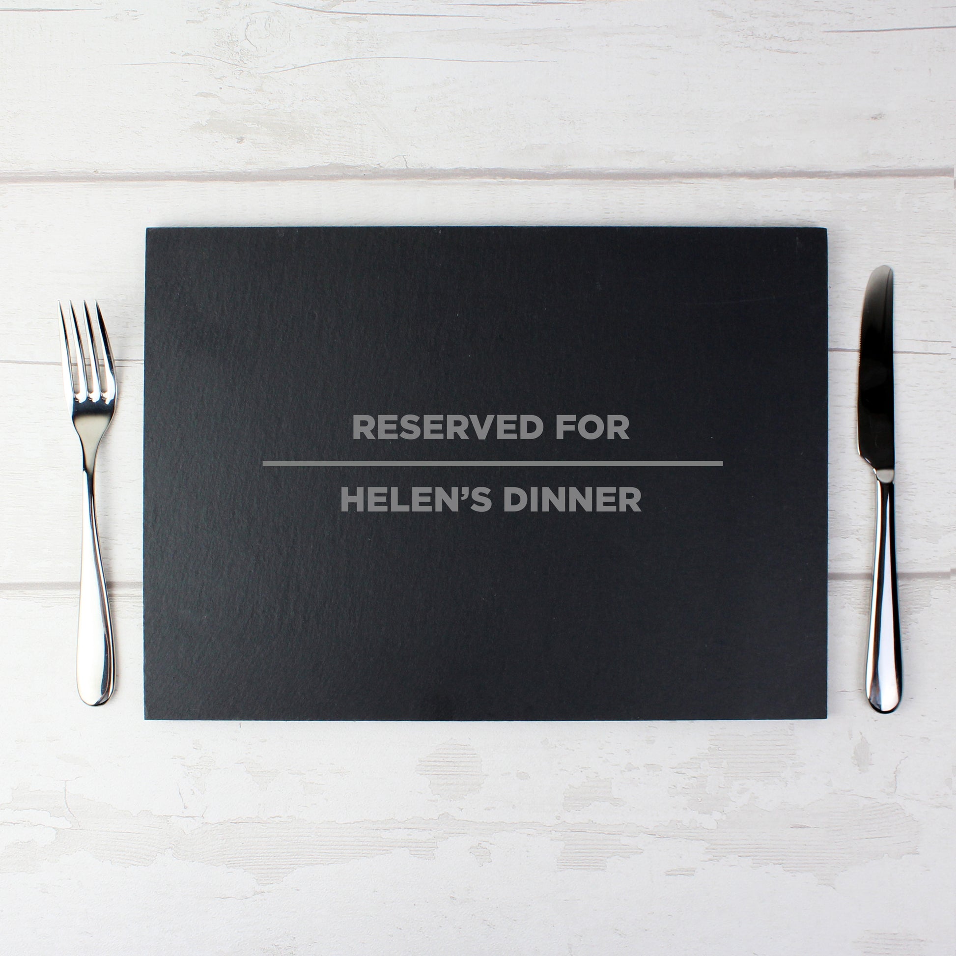 Personalised Classic Slate Rectangle Placemat - image 5