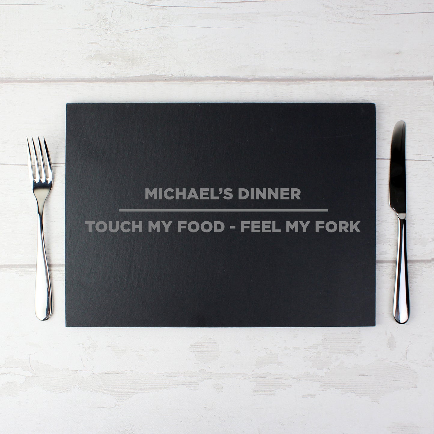 Personalised Classic Slate Rectangle Placemat - image 6