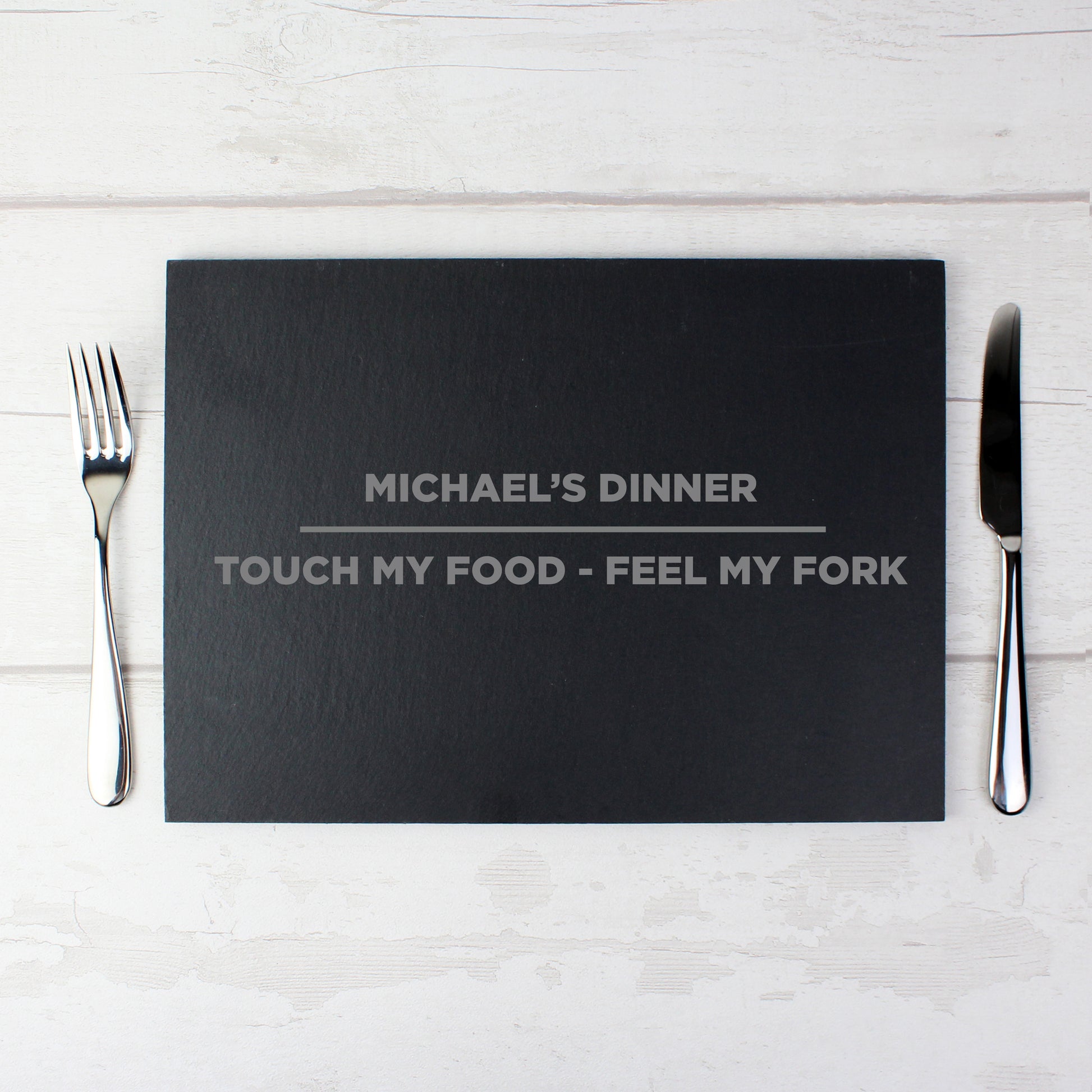 Personalised Classic Slate Rectangle Placemat - image 6
